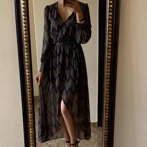 Love culture Chevron Maxi dress